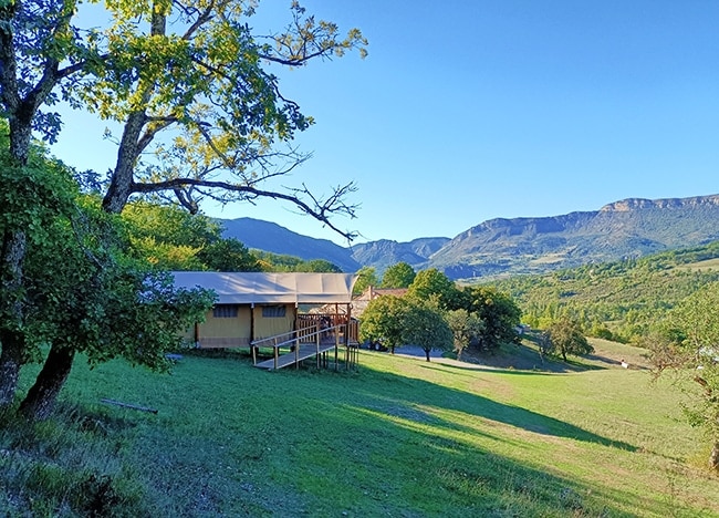 lodge camping de clareau drome