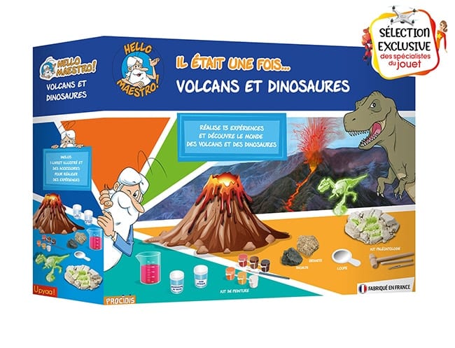 Il était une fois… volcans et dinosaures  UPYAA