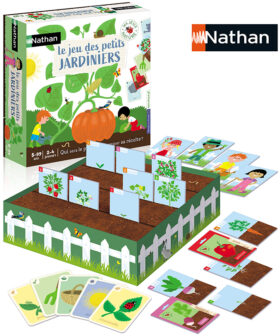Nathan - Gioco Di Carte 'Le 9 Famiglie Della Foresta' - Educativo Per Bambini 5+, Scopri Animali E Tracce