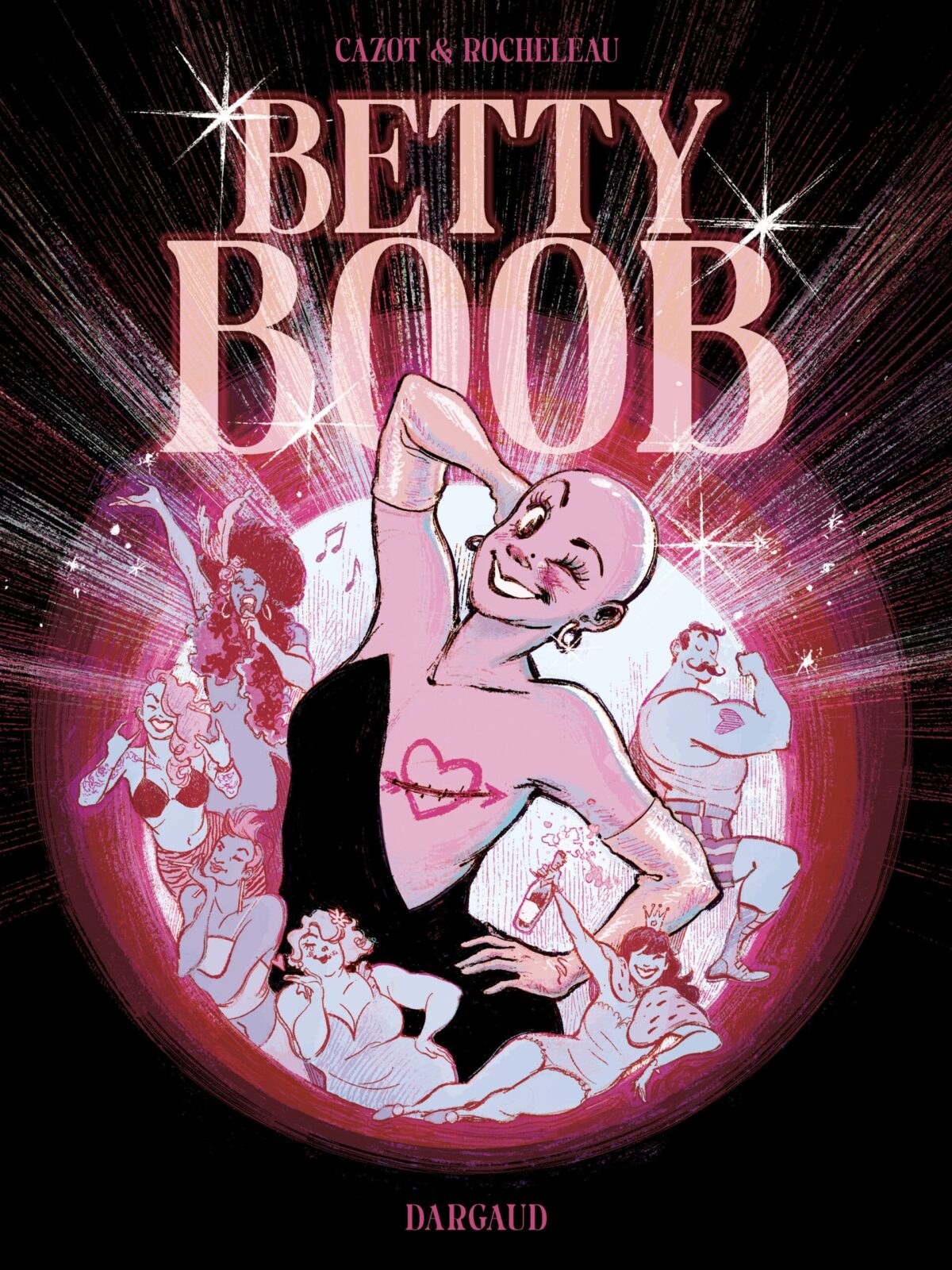 BD "Betty Boob" - Dargaud : cancer du sein