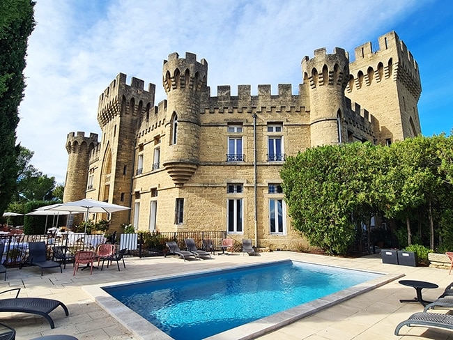 chateauneuf-du-pape hotel avec piscine