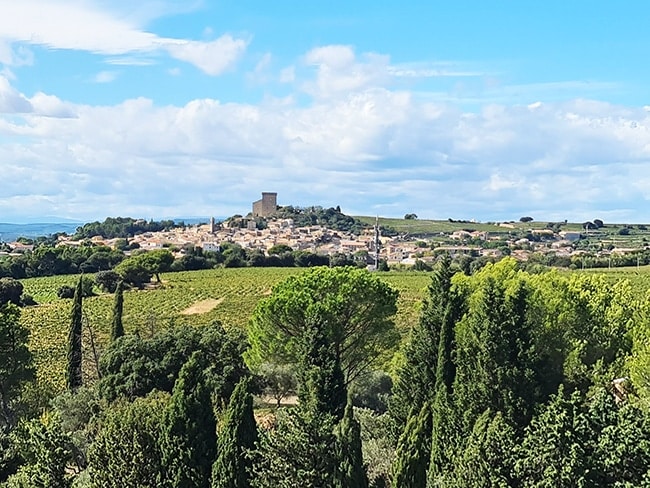 chateauneuf du pape village france