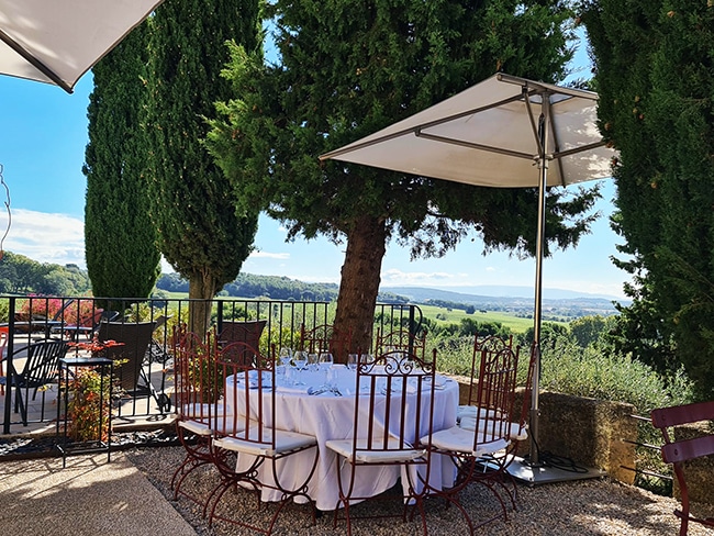 restaurant bistronomique chateauneuf du pape