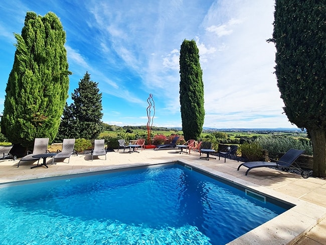 hotel avec piscine autour avignon