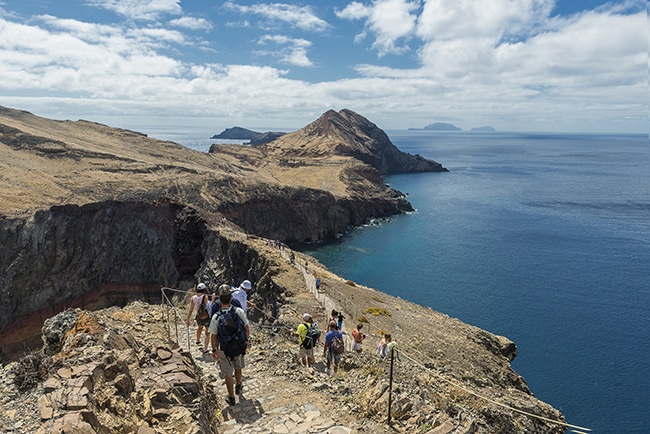 randonnée à la pointe de Sao Lourenco