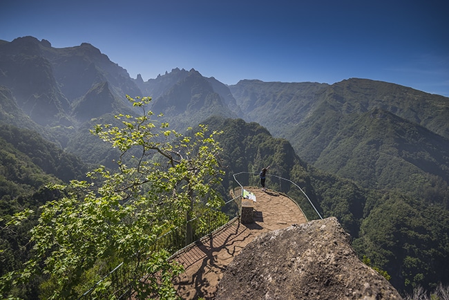 randonnée autour de Funchal au belvedère de Balcoes