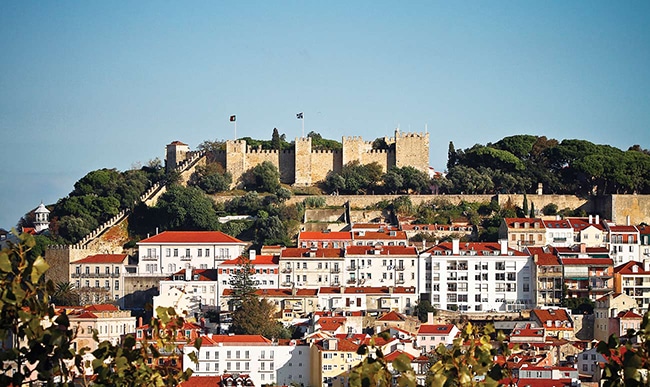 castelo de sao jorge lisbonne