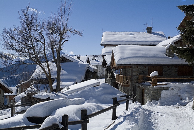 station de ski chamois italie