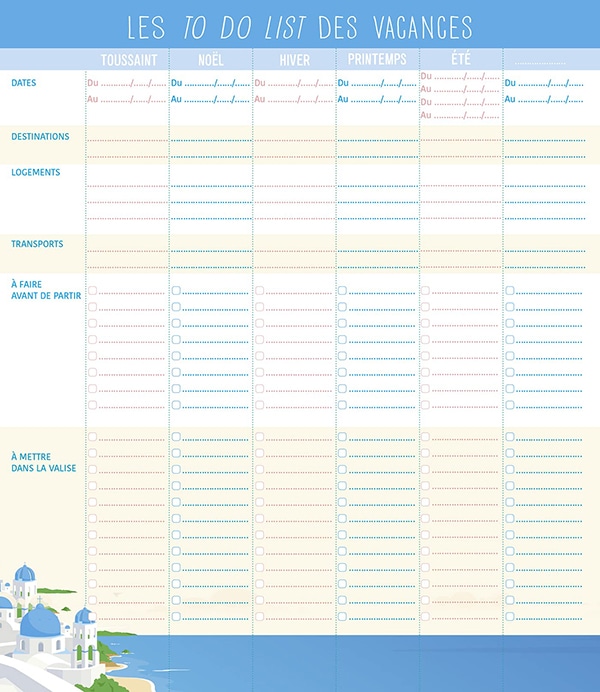 Organisation de l'horaire familial 2023-2024 : un indispensable pour la  maison