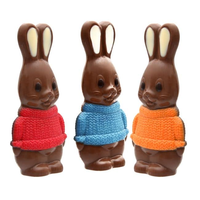 lapin en chocolat pâques 2024 comptoir de mathilde