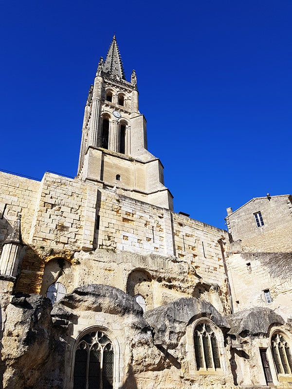 saint-emilion eglise monolithique