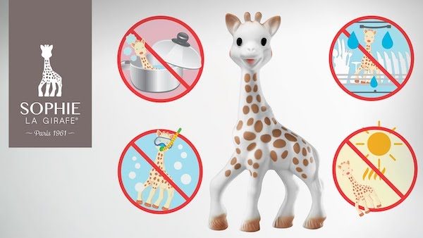 Sophie la Girafe : des parents découvrent de la moisissure à l