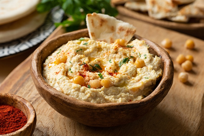 houmous au CBD recette