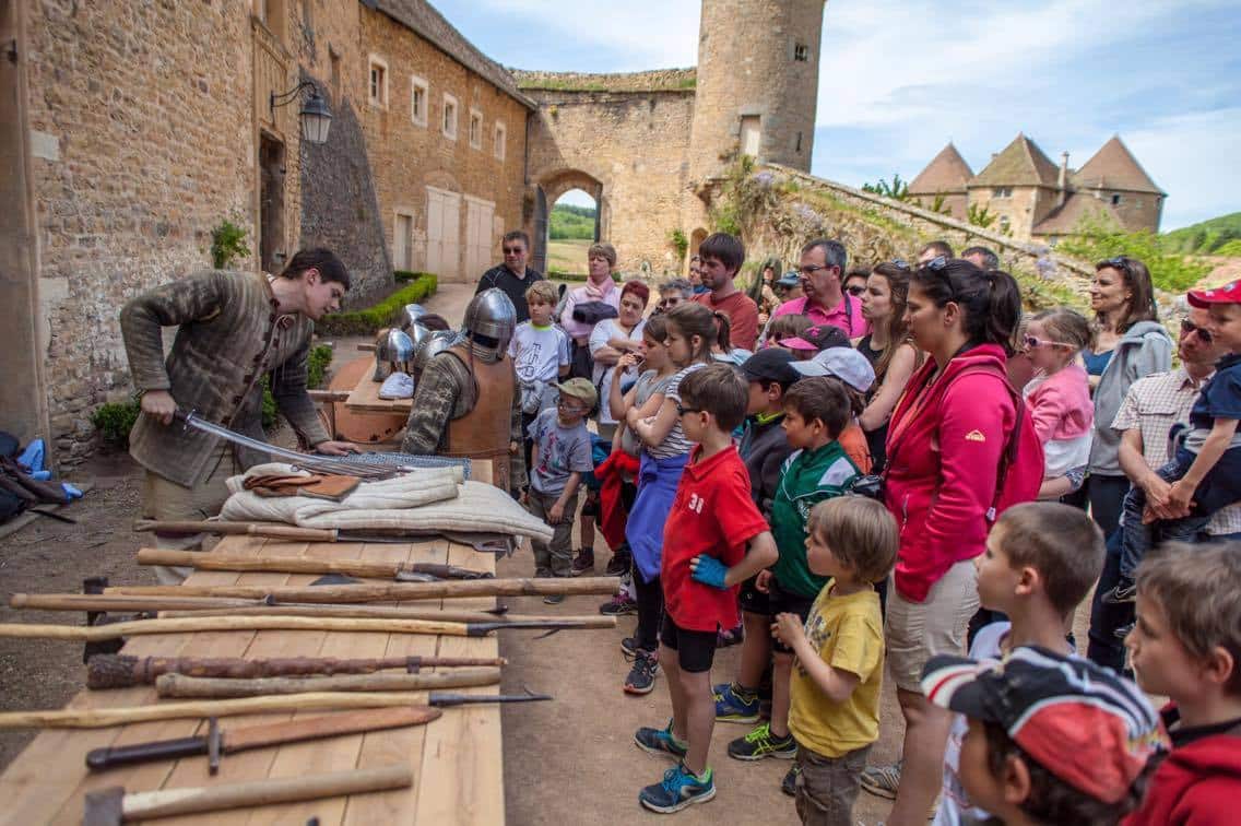 forteresse berze le chatel animations famille