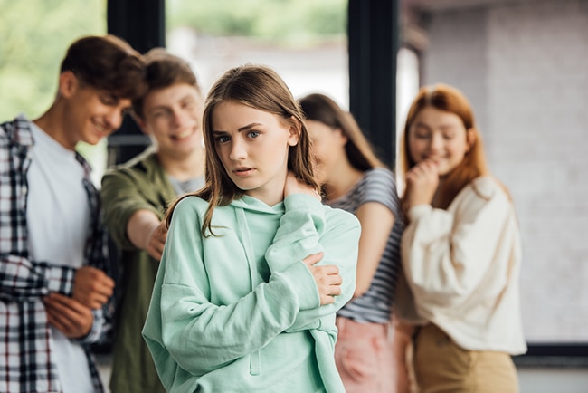 sanction harcelement scolaire mineur