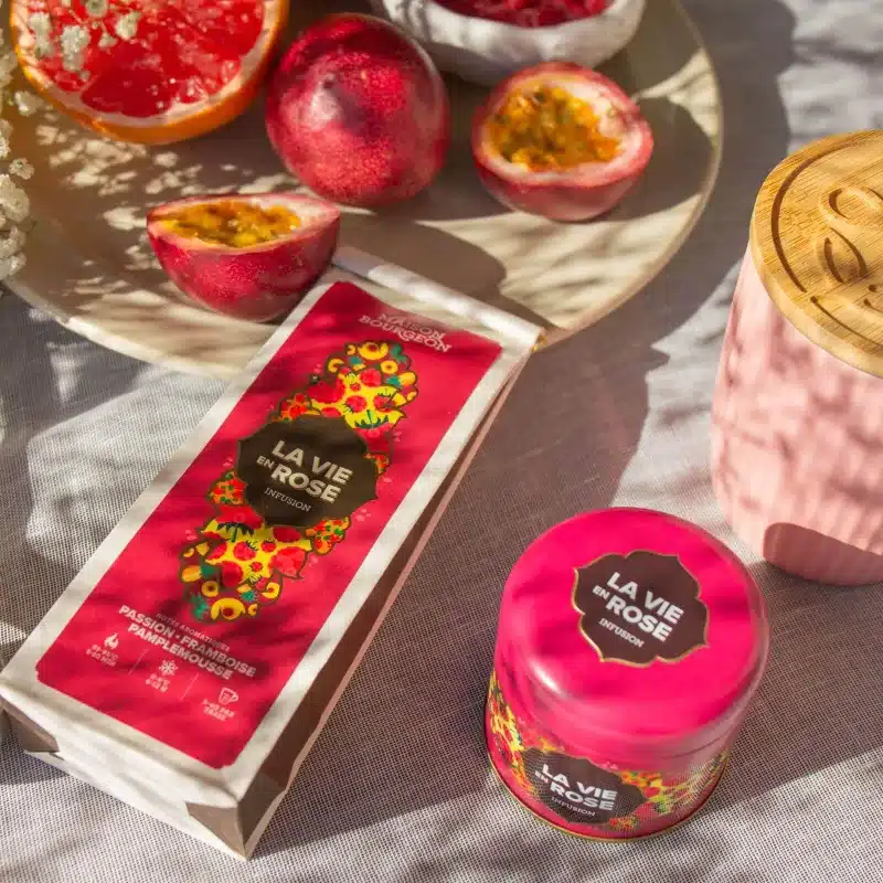 infusion la vie en rose maison bourgeon