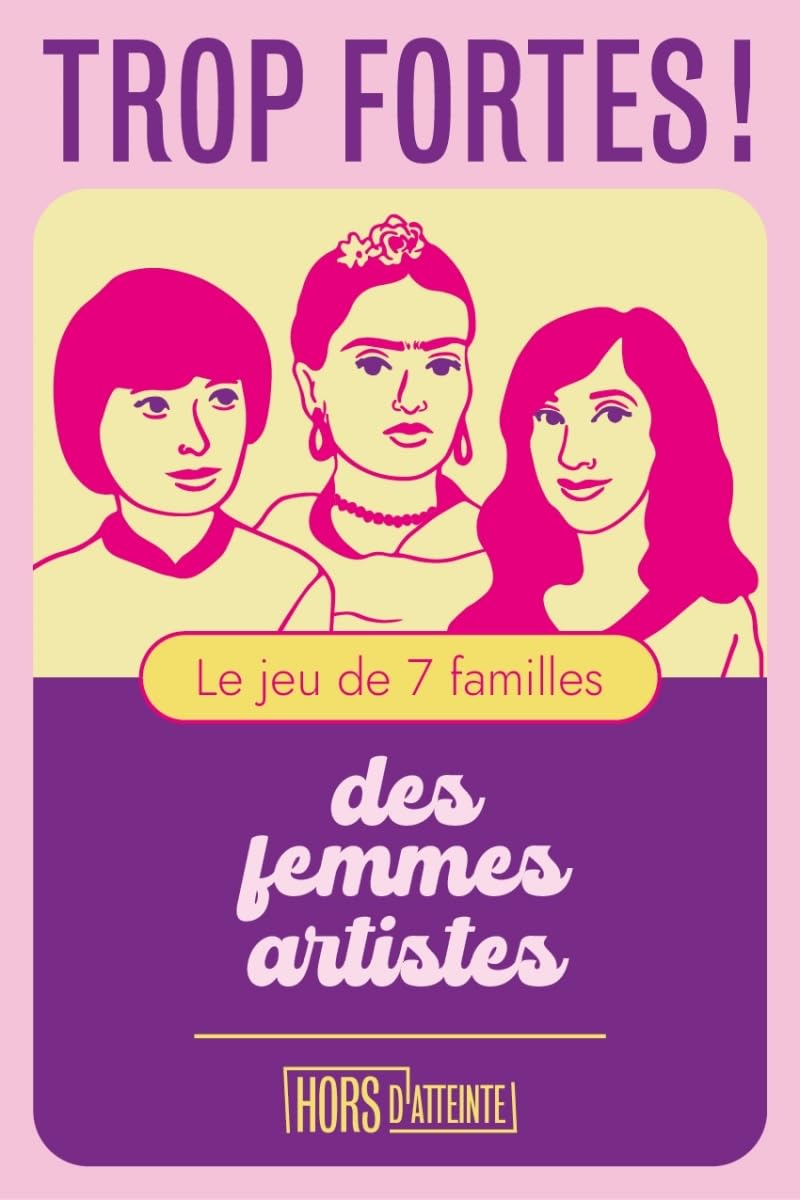 jeu de 7 familles femmes artistes