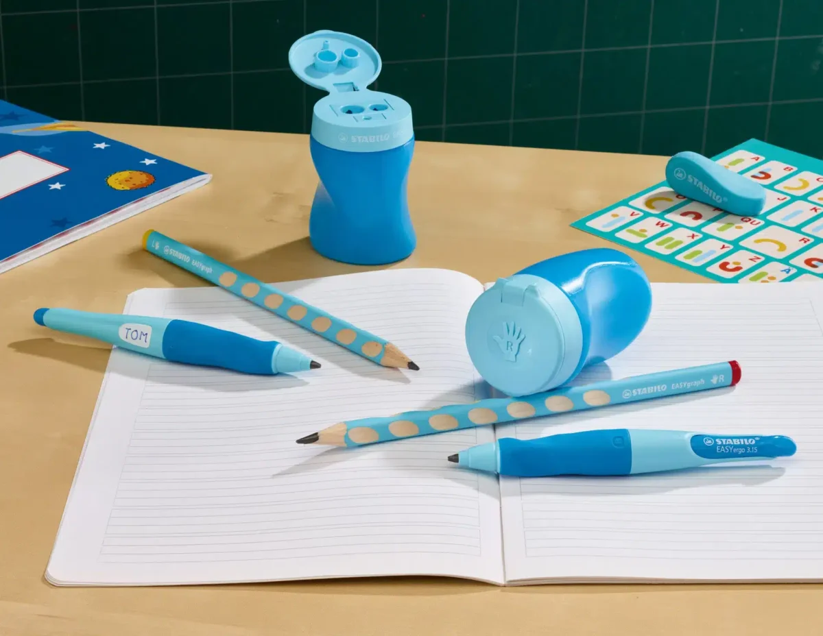 taille crayon pour gaucher