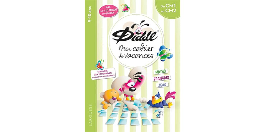 cahier de vacances Diddl