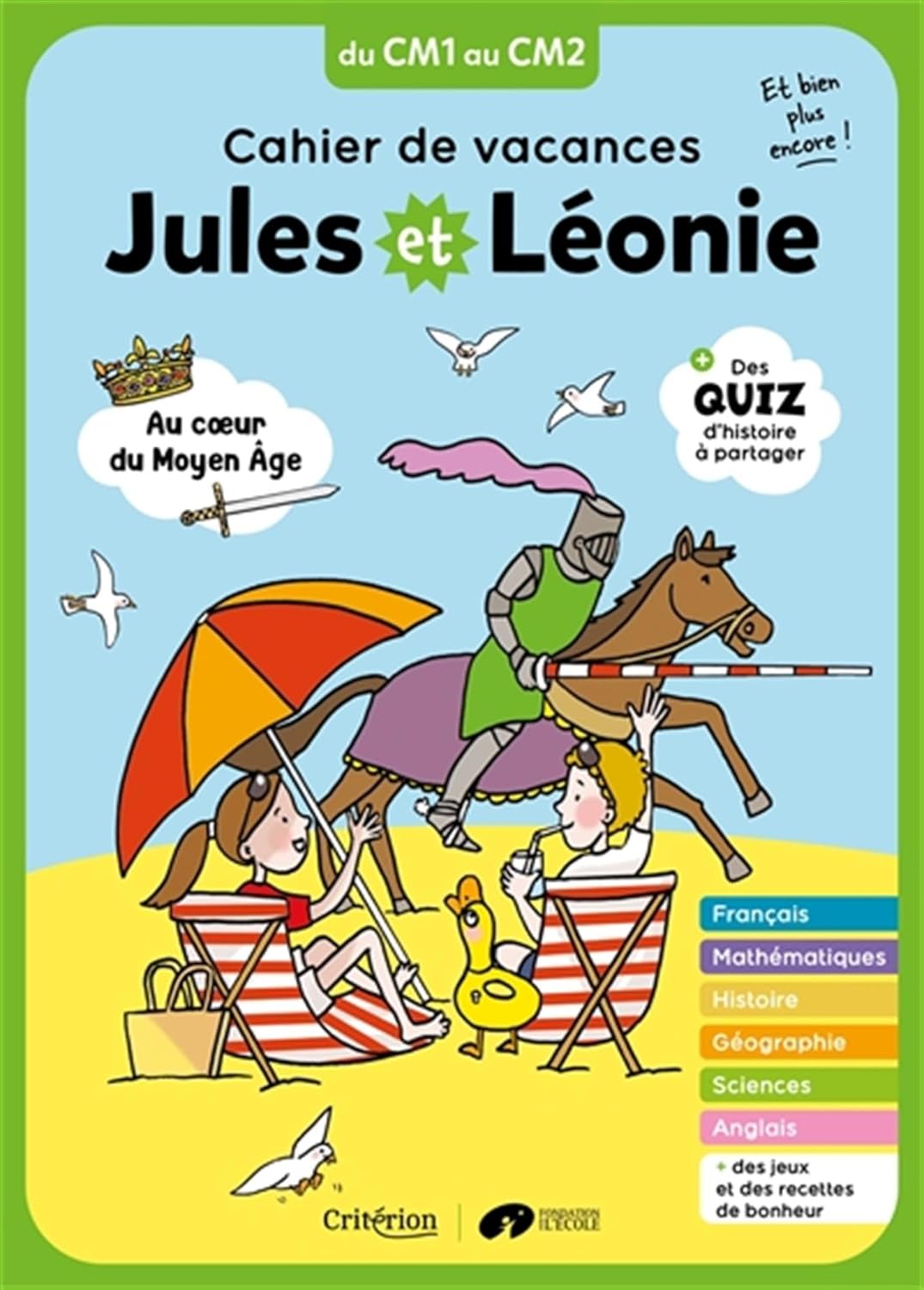 Cahiers de vacances Jules et Léonie avis