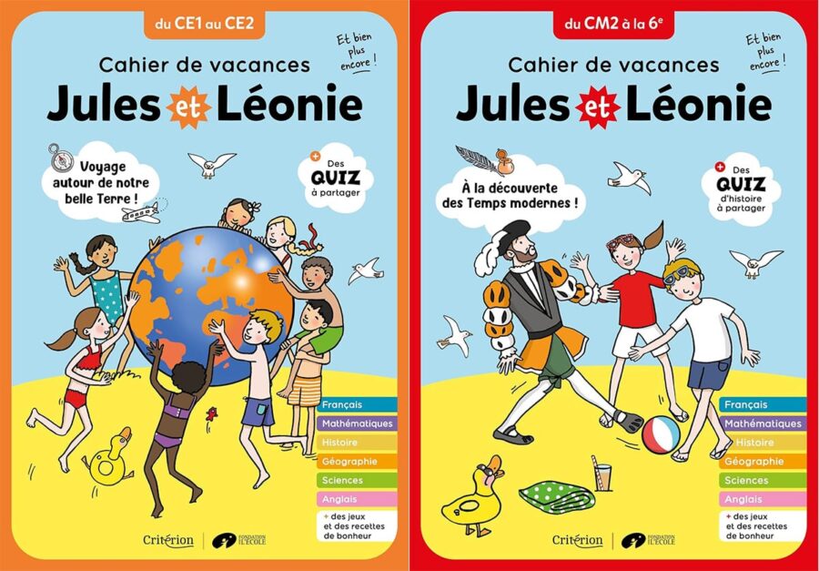 cahier de vacances jules et leonie avis