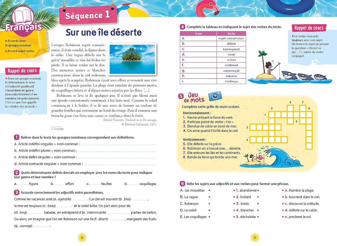cahier de vacances Magnard avis