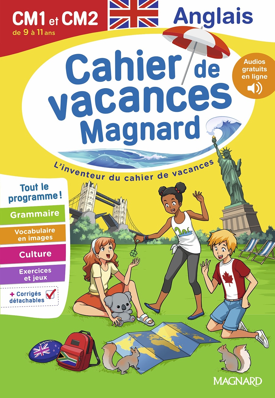 cahier de vacances Magnard anglais cm1 cm2