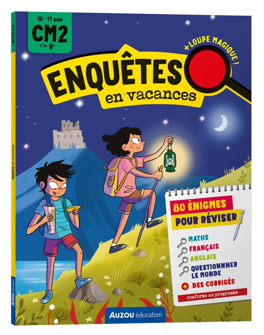 cahier enquêtes en vacances avis