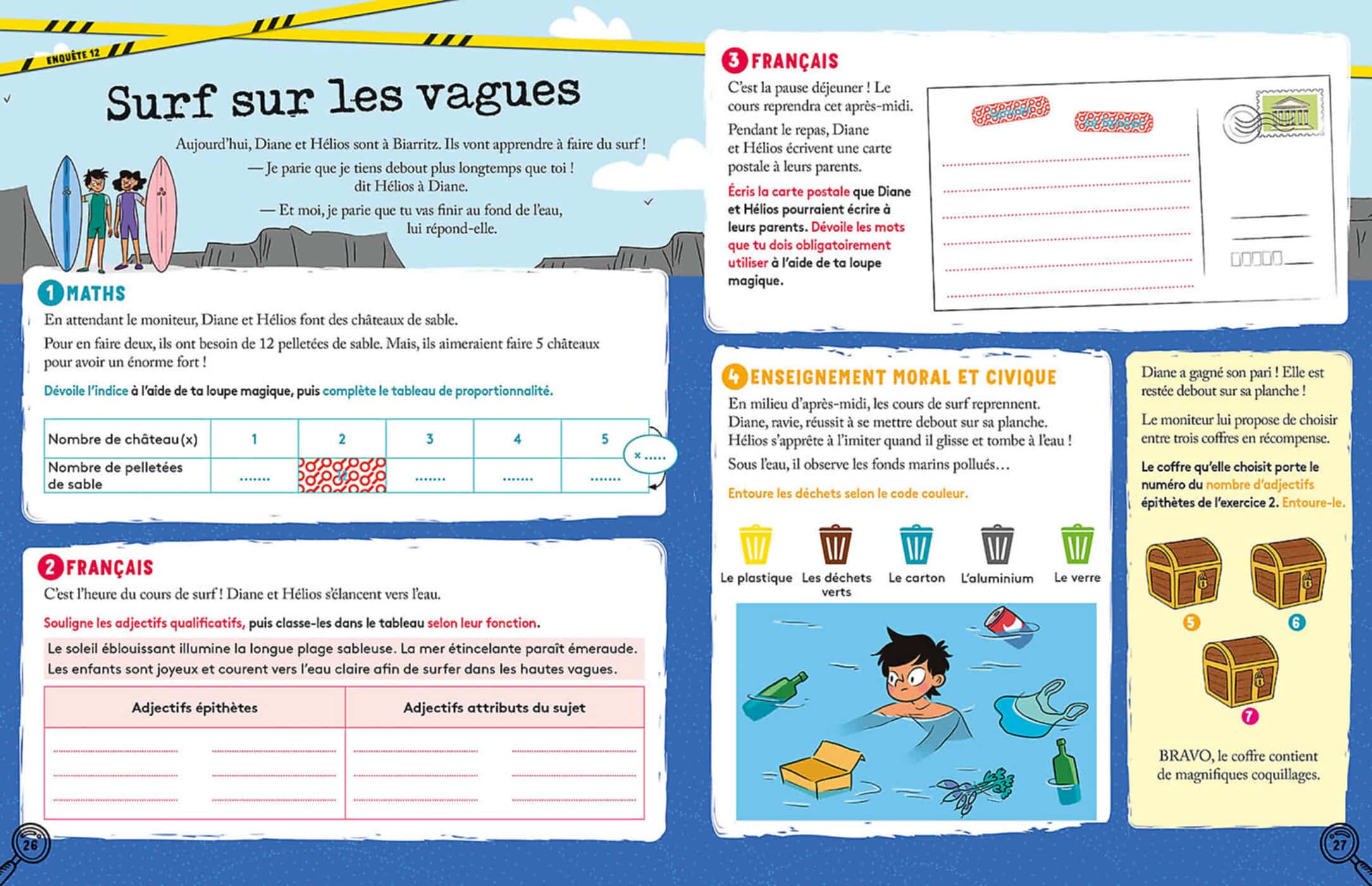cahier de vacances ludique