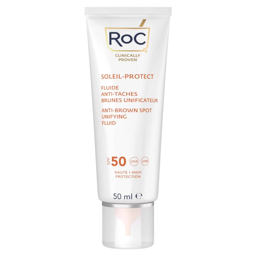 crème solaire visage anti tache Roc avis