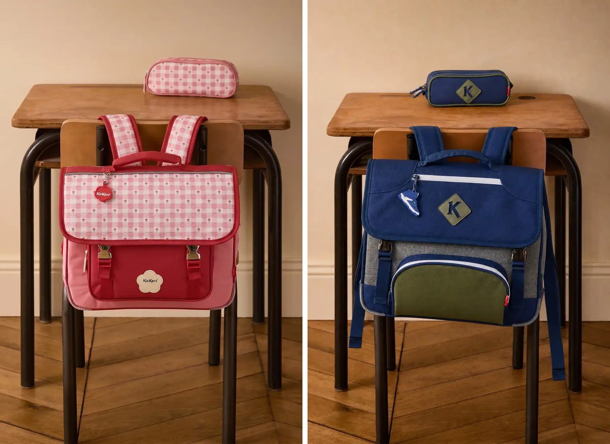 cartable primaire kickers exclu monoprix