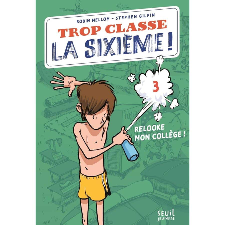 roman junior drole sur la vie au college