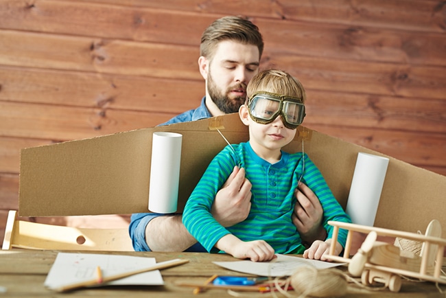 activité bricolage père fils