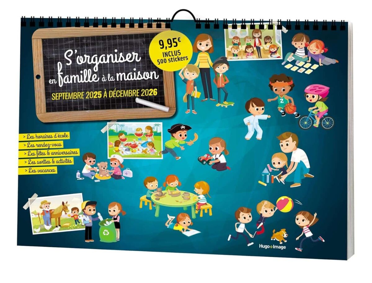 calendrier familial s'organiser en famille 2026