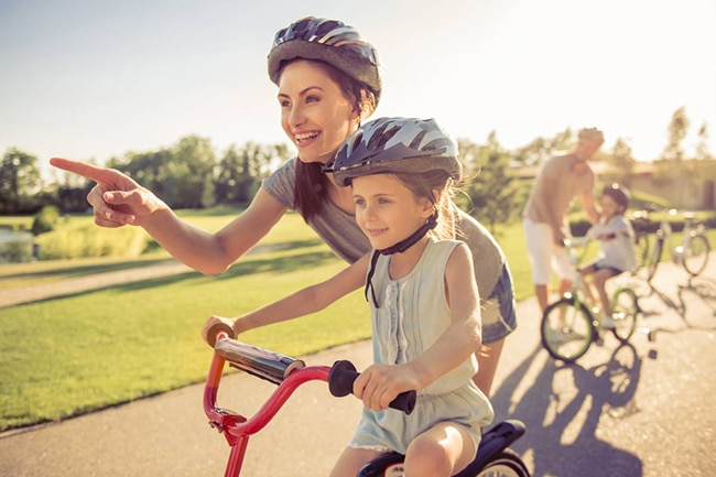 vacances sportives en famille