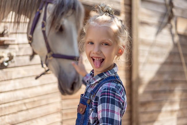 sortie en famille autour du cheval