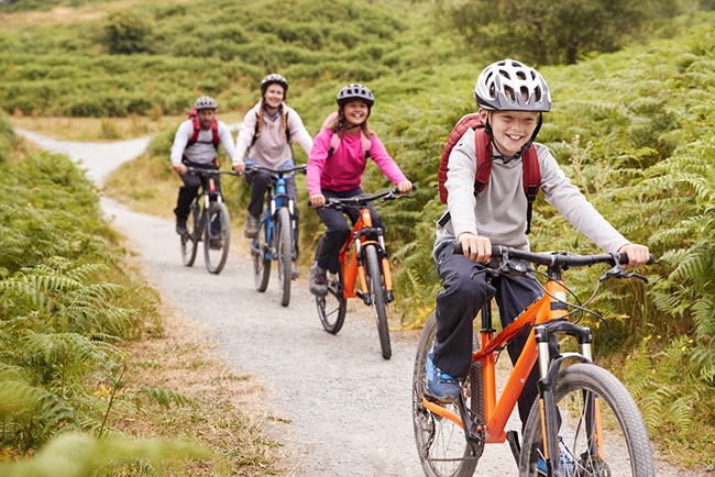 vacances vélo famille france