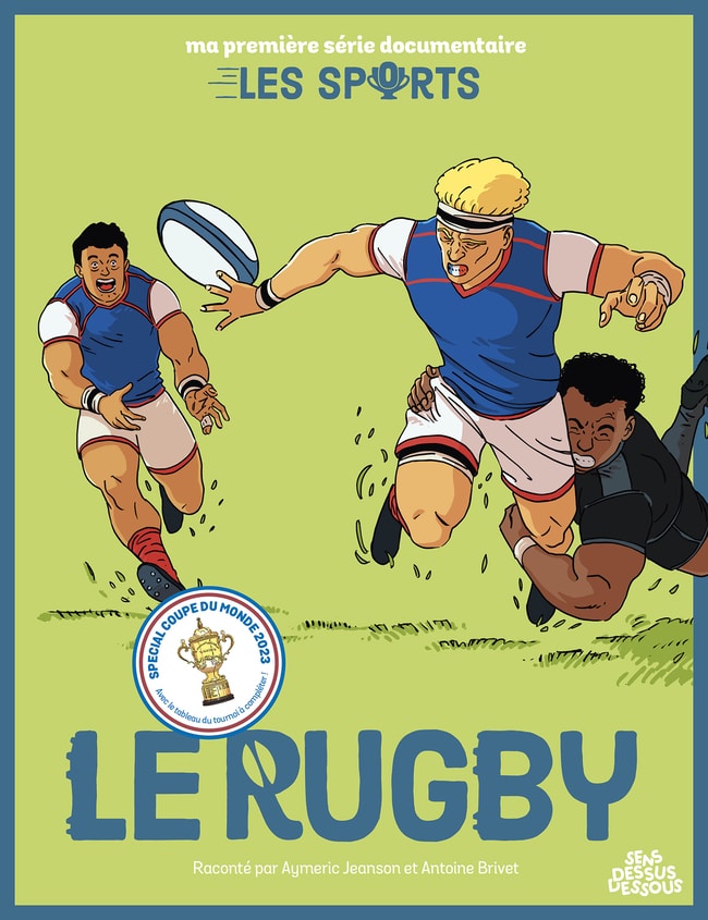 livre enfant spécial coupe du monde de rugby