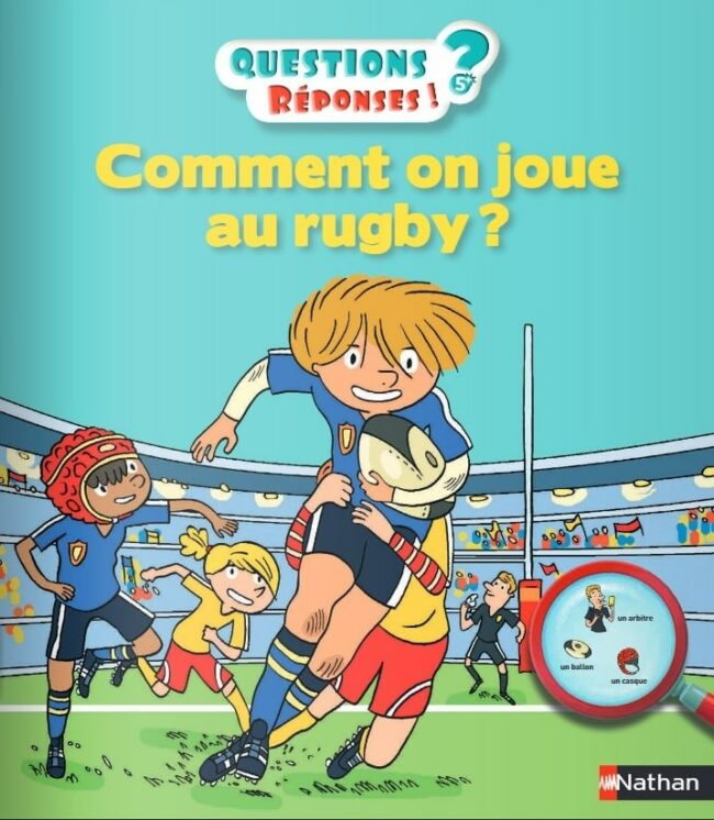 Rugby : des livres enfants et ados qui parlent du ballon ovale