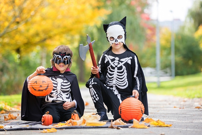 Masque horreur Halloween enfant - Déguisements, accessoires fête