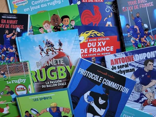 livres jeunesse qui parlent du rugby