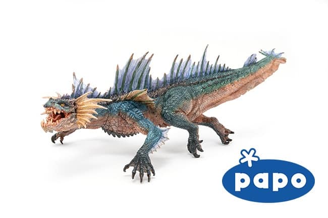 figurines papo dragon des mers