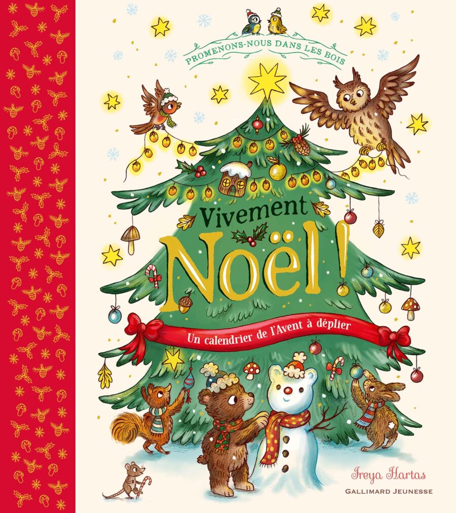 calendrier de l'avent enfant à déplier