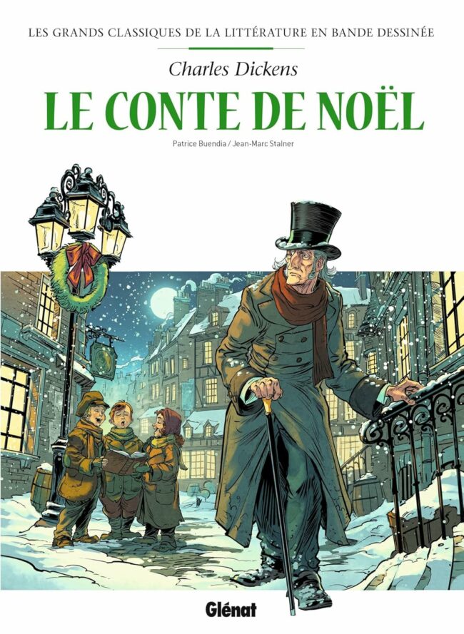 le conte de noël de charles dickens en bd