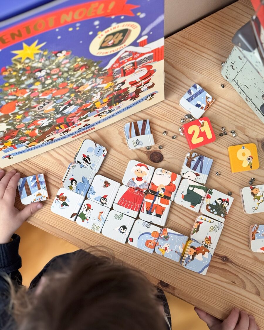 calendrier de l'avent puzzle enfant