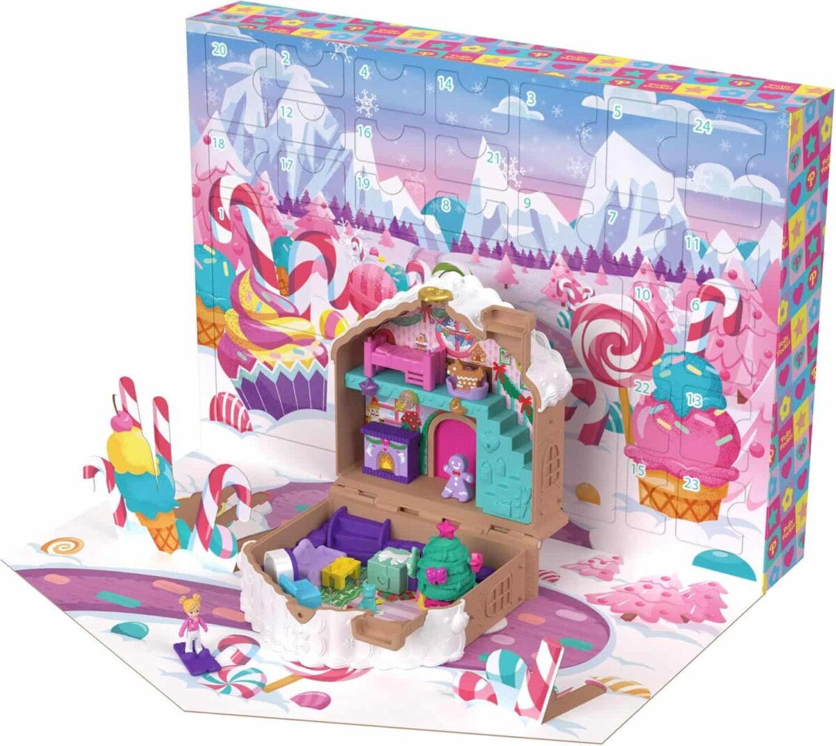 calendrier de l'avent polly pocket
