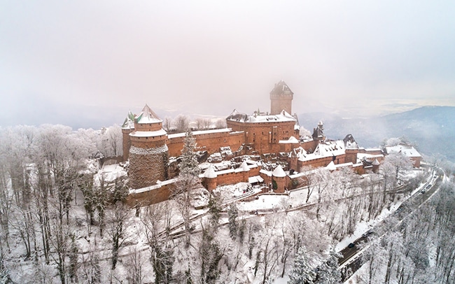 animations Noël château du Haut Koenigsbourg Alsace