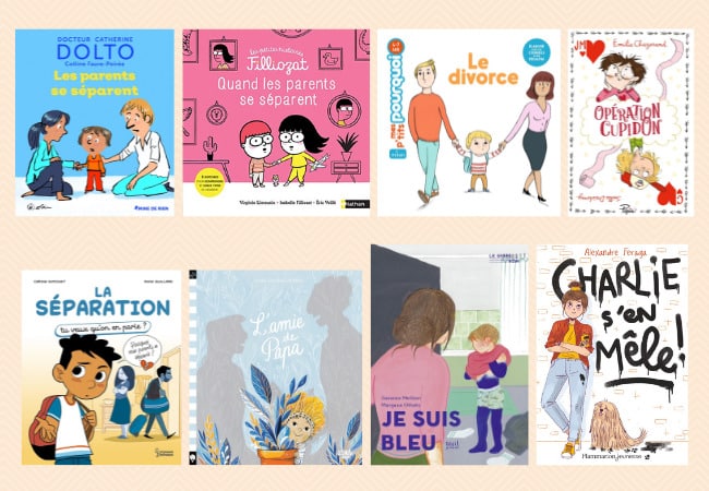 livres enfant qui abordent la séparation des parents