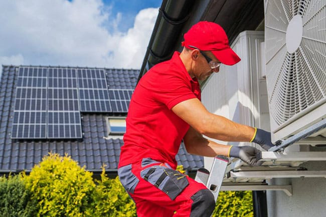 Pompe à chaleur système chauffage écolo