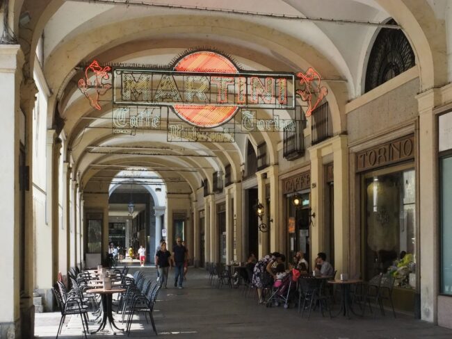 arcades turin centre ville 